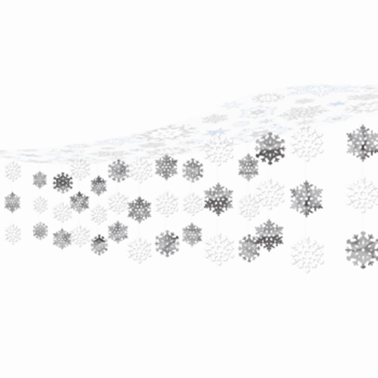 Image sur DECOR - SNOWFLAKE CEILING CURTAIN