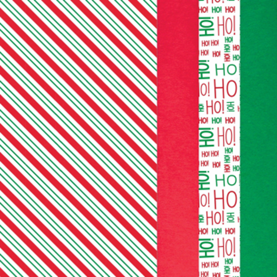 Image sur DECOR - GIFT BAG - HO HO HO CHRISTMAS TISSUE PAPER