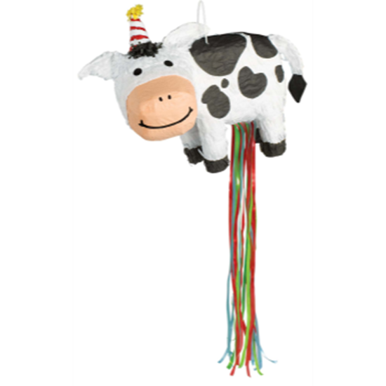 Picture of BARNYARD COW PULL PINATA