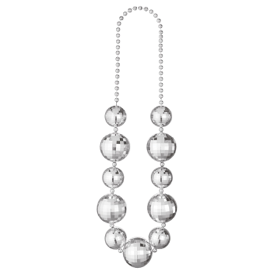 Image sur WEARABLES - 55" JUMBO DISCO BALL BEAD NECKLACE