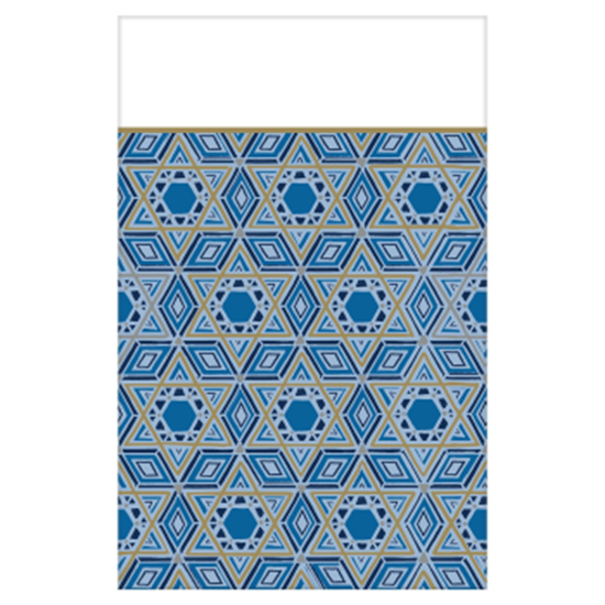 Picture of TABLEWARE - HANUKKAH FESTIVAL OF LIGHTS PLASTIC TABLE COVER