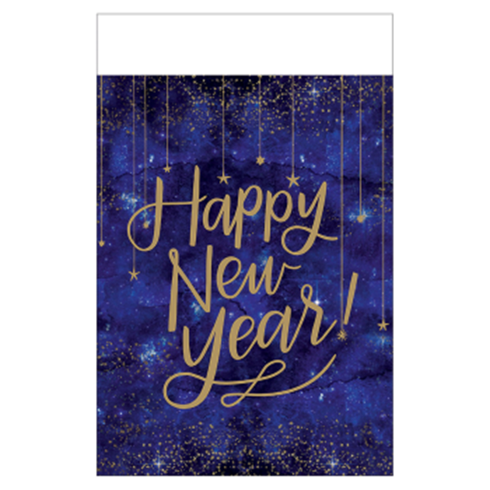 Image sur TABLEWARE - MIDNIGHT NEW YEAR EVE 7" TABLE COVER