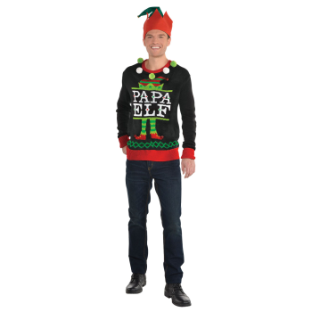 Picture of WEARABLES - PAPA ELF UGLY SWEATER - SMALL/MEDIUM