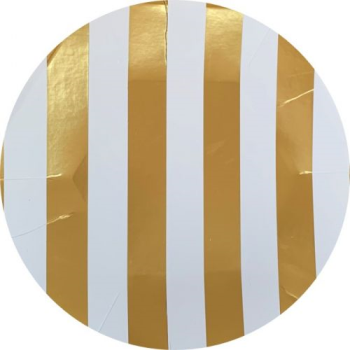 Image de GOLD STRIPES JUMBO GIFT WRAP 50'