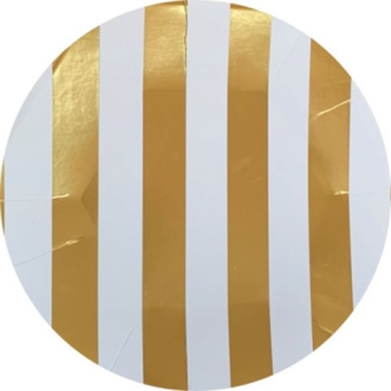 Picture of GOLD STRIPES JUMBO GIFT WRAP 50'