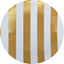 Picture of GOLD STRIPES JUMBO GIFT WRAP 50'