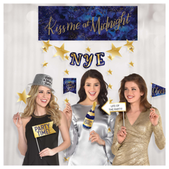 Image sur DECOR - MIDNIGHT NEW YEAR EVE PHOTO BOOTH KIT