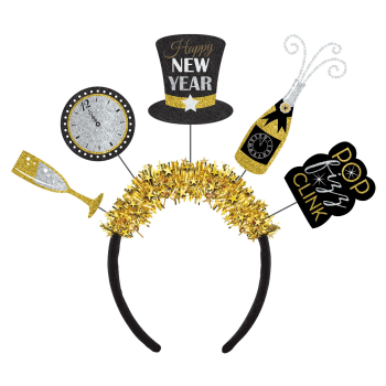 Picture of WEARABLES - HAPPY NEW YEAR MULTI ICON HEADBAND