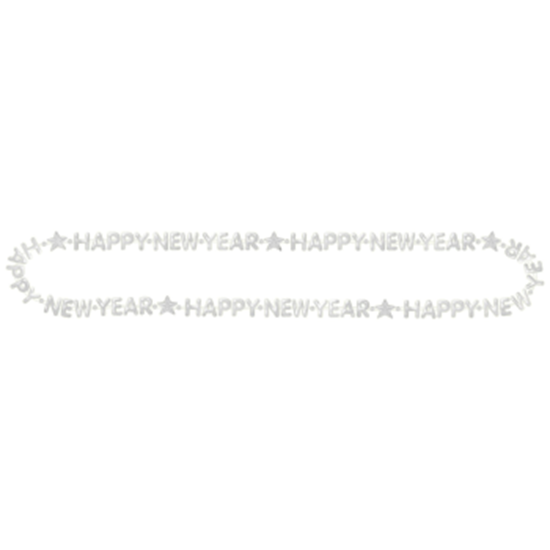Image sur WEARABLES - HAPPY NEW YEAR BEAD NECKLACE - SILVER