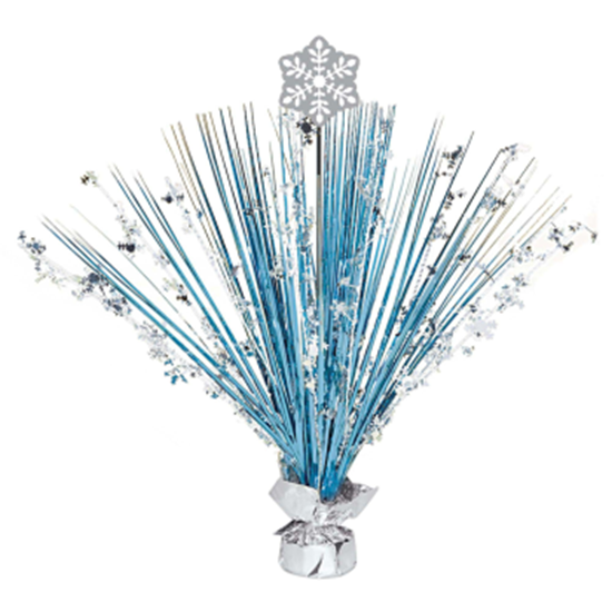 Picture of DECOR - SNOWFLAKE SPRAY CENTER PIECE