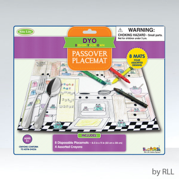 Image de PASSOVER PLACEMAT WITH CRAYON