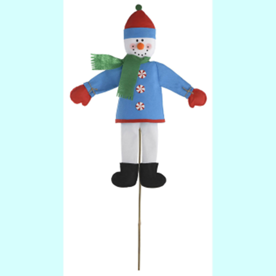 Picture of DECOR - SNOWMAN YARD STAKE