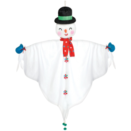 Image sur DECOR - HANGING SNOWMAN