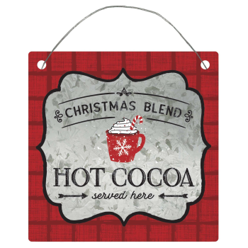 Picture of DECOR - HOT COCA HANGING SIGN
