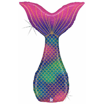 Picture of MERMAID TAIL GLITTER SHAPE 38"