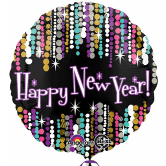 Image sur 18" FOIL - NEW YEAR PIZZAZZ