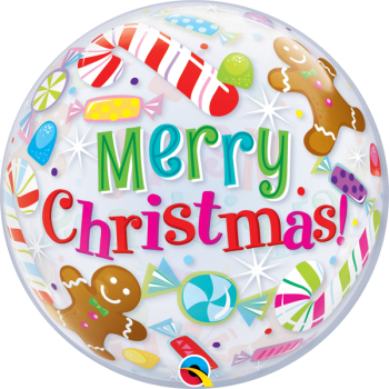Image de 22" BUBBLE - CHRISTMAS CANDIES AND TREATS