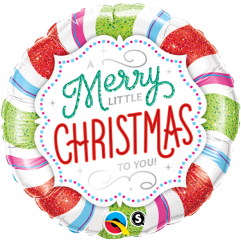 Image de 18" FOIL - MERRY LITTLE  CHRISTMAS