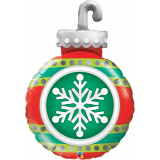 Image sur 35" SNOWFLAKE ORNAMENT SUPER SHAPE