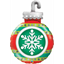 Image de 35" SNOWFLAKE ORNAMENT SUPER SHAPE