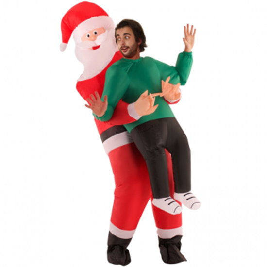 Picture of WEARABLES - SANTA INFLATABLE PICK ME UP COSTUME ADULT