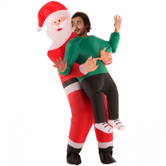 Image sur WEARABLES - SANTA INFLATABLE PICK ME UP COSTUME ADULT