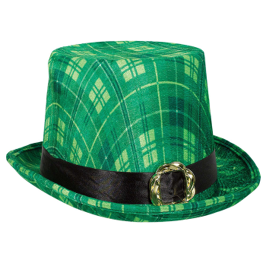 Picture of WEARABLES - ST PAT'S PLAID TOP HAT