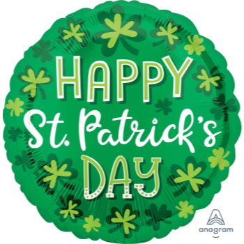 Image de 18" FOIL - WHIMSY ST PATRICK'S DAY