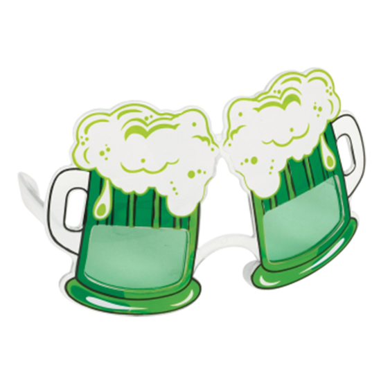 Image sur WEARABLES - GREEN BEER GLASSES