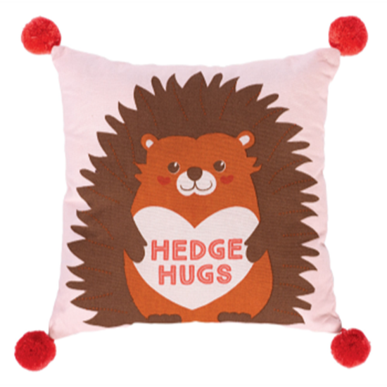 Picture of DECOR - VALENTINE'S DAY HEDGE HUGS PILLOW