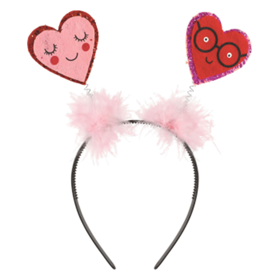 Picture of WEARABLES - VALENTINE HEART FACE HEADBOPPER