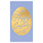 Picture of TABLEWARE - HAPPY EASTER HOT STAMPED GUEST TOWELS