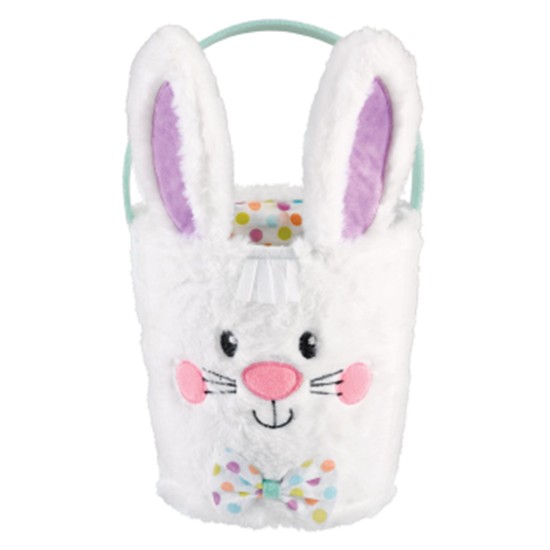 Picture of DECOR - EASTER BASKET PLUSH BUNNY 