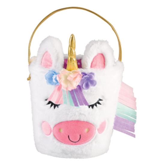 Picture of DECOR - EASTER BASKET UNICORN 