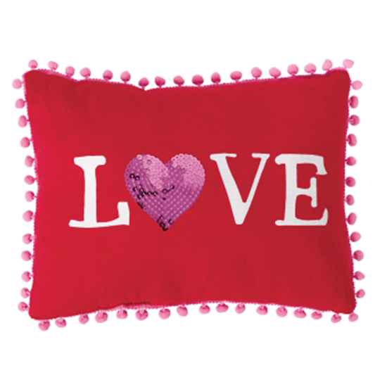 Picture of DECOR - VALENTINE'S DAY LOVE PILLOW