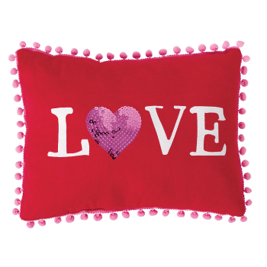 PartyMart. DECOR - VALENTINE'S DAY LOVE PILLOW