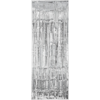 Image de SILVER METALLIC CURTAIN - 3'X8'