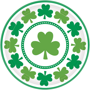 Image de TABLEWARE - LUCKY SHAMROCK 9" PLATES