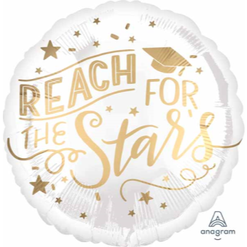 Picture of 18'' FOIL - REACH FOR THE STARS GRAD 