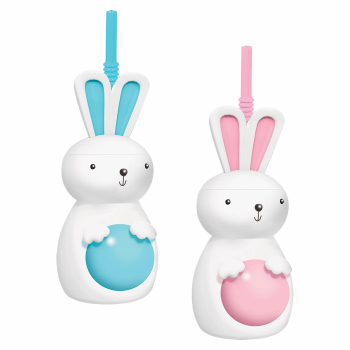 Picture of TABLEWARE - BUNNY SIPPY PLASTIC CUPS