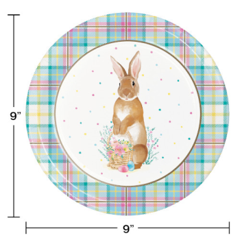 Image de TABLEWARE - STORYBOOK EASTER BUNNY 9" PLATES