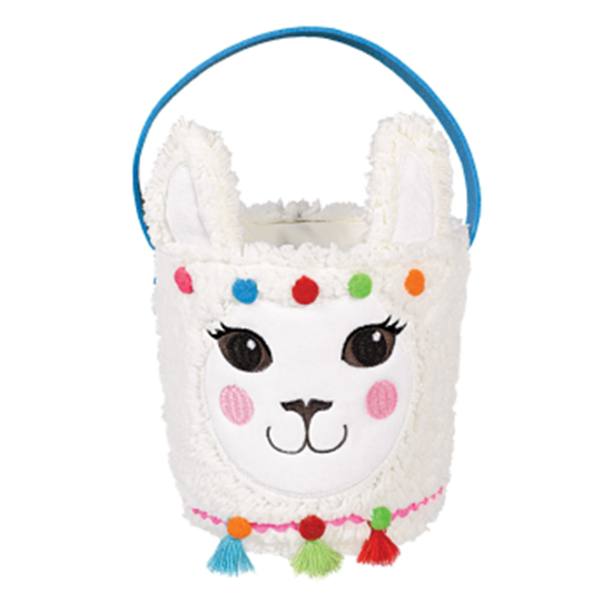 Picture of DECOR - EASTER BASKET LLAMA