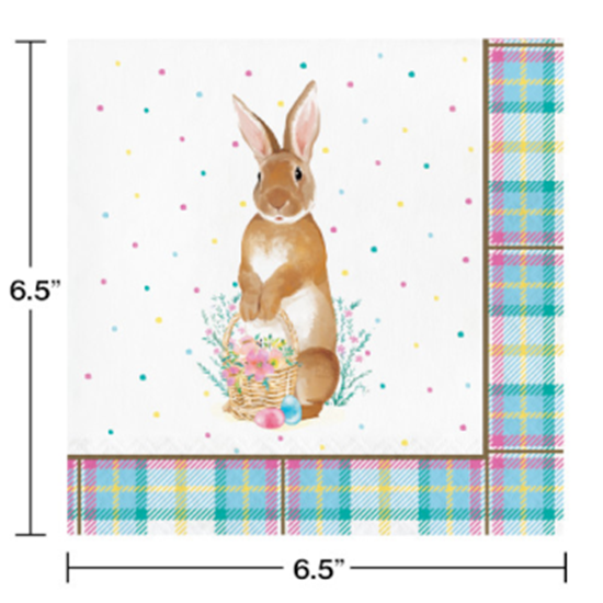 Image sur TABLEWARE - STORYBOOK EASTER BUNNY LUNCHEON NAPKINS