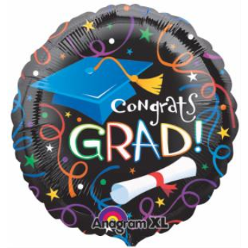 Image de 18'' FOIL - GRAD CELEBRATION