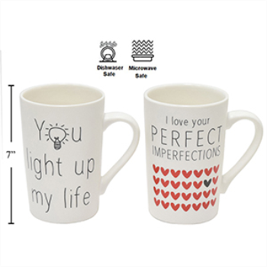 Picture of DECOR - VALENTINE'S CHINA MUG - 2 ASSORTED STYLES
