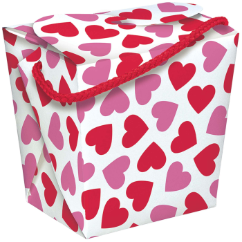 Image de DECOR - PRINTED HEARTS QUART PAIL