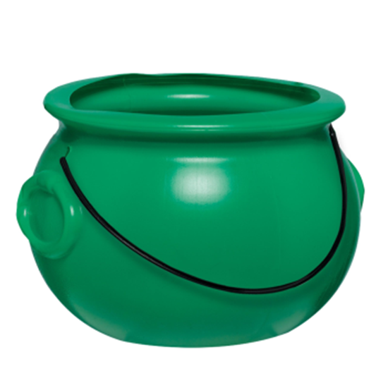 Picture of DECOR - ST PATS GREEN POT 8"