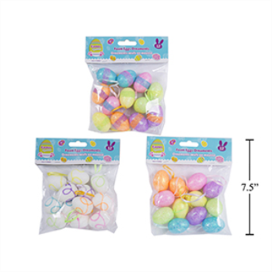 Picture of DECOR - EASTER FOAM EGG ORNAMENTS 