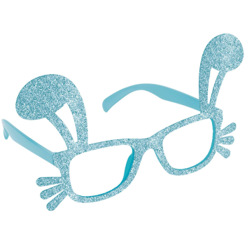 Image de WEARABLES - BUNNY SHAPED GLITTER GLASSES - BLUE