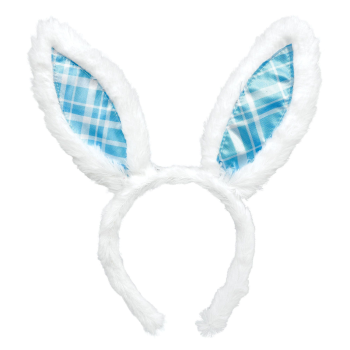 Image de WEARBLES - BUNNY EARS BLUE PLAID